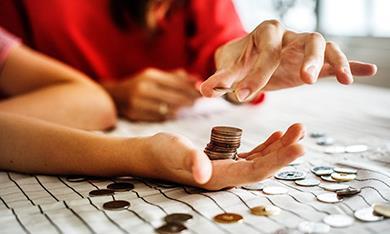Counting money